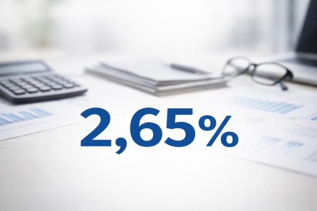 Kamatna stopa na zajmove između povezanih osoba za 2026. godinu iznosi 2,65%